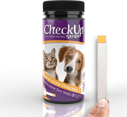 CheckUp Pet Diagnosestreifen - Proteine ??im Urin, 50 Stk