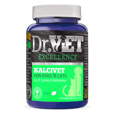 Dr.VET Excellence KALCIVET 100 g 100 Tabletten MHD 02/12/2024