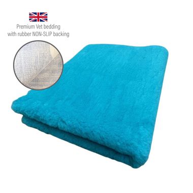 DRYBED Premium Vet Bed pacific blau 100 x 75 cm