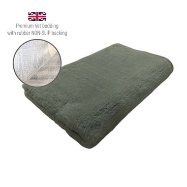 DRYBED Premium Vet Bed moosgrün 100 x 75 cm