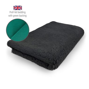 DRYBED Profi Vet Bed schwarz 100 x 75 cm