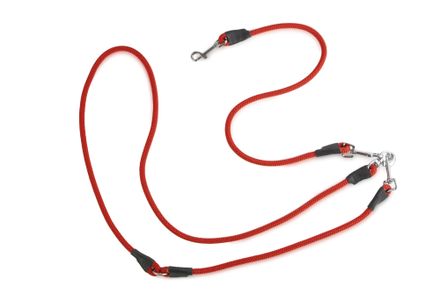 Firedog Umhängeleine 8 mm L 265 cm klassischer Karabiner rot