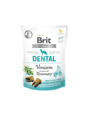 Brit Care Dog Functional Snack Dental Venison 150 g MHD 03/11/2024